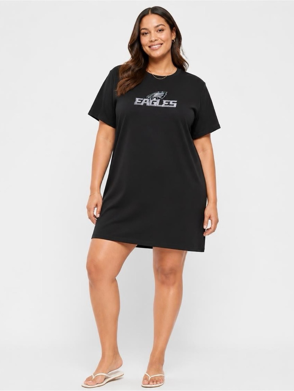 Inspired Eagles Philadelphia Black Dress